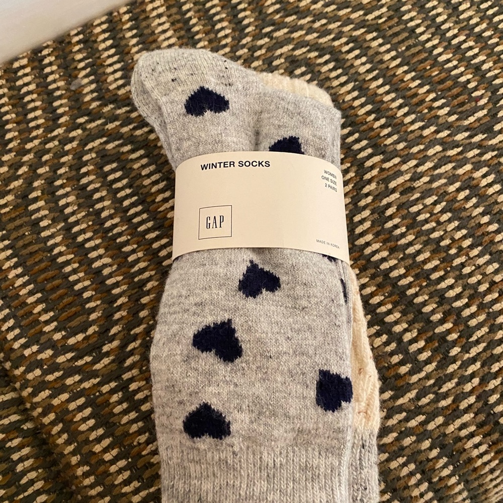 New 2-Pairs Pack of Winter Socks